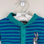 Load image into Gallery viewer, Vintage Warner Bros Acme Baby Bugs Bunny Elmer Fudd Coverall 18 Months
