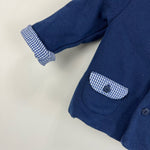 Load image into Gallery viewer, Mayoral Baby Navy Blue Cardigan Sweater 1-2 Months
