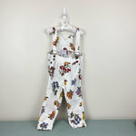 Load image into Gallery viewer, Vintage Guess Fruit Suspender Overalls 4T USA
