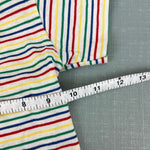 Load image into Gallery viewer, Vintage Sears Rainbow Striped T-Shirt Medium Infant USA
