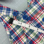 Load image into Gallery viewer, Vintage OshKosh B'gosh Plaid Shortalls 24 Months USA
