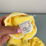 Load image into Gallery viewer, Vintage Walt Disney Winnie the Pooh Footie Pajama Sleeper Yellow Newborn
