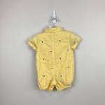 Load image into Gallery viewer, Janie and Jack Embroidered Sailboat Linen-Cotton Shortall Romper 3-6 Months
