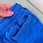 Load image into Gallery viewer, Hanna Andersson Slim Fit French Terry Double Knee Sweatpants Blue 90 cm 3T
