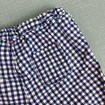 Load image into Gallery viewer, Mini Baby Boden Textured Shorts Blue Gingham 2-3
