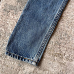 Load image into Gallery viewer, Vintage Levi's 505 Classic Fit Slim Orange Tab Blue Jeans 10 USA
