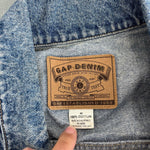 Load image into Gallery viewer, Vintage Gap Blue Jean Trucker Jacket Medium
