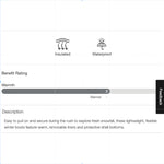 Load image into Gallery viewer, The North Face Kids' Alpenglow Waterproof Boot Blue 1
