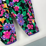 Load image into Gallery viewer, Vintage Baby Beluga New York Floral Jumpsuit &amp; Bow 18 Months NWT
