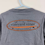 Load image into Gallery viewer, Vineyard Vines Long Sleeve Halloween Glow-In-The-Dark Tombstone Pocket T-Shirt 7
