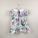 Load image into Gallery viewer, Vintage Pink Purple Floral Lace Collar Party Dress 4T
