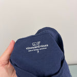 Load image into Gallery viewer, Vineyard Vines Boys Fuzzy Bigfoot Whale Long Sleeve Pocket T-Shirt Navy 7
