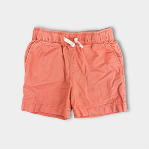 J. Crew Boys Drawstring Twill Dock Short Orange 5T