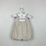 Load image into Gallery viewer, Mayoral Baby Linen Blend Romper 2-4 Months NWOT
