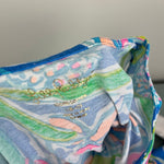 Load image into Gallery viewer, Lilly Pulitzer Girls Pop Up Jungle Hoppin Linn Cold Shoulder Dress Large 8-10
