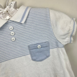 Sarah Louise England Knitted All In One Romper 18 Months