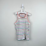 Load image into Gallery viewer, Mini Boden Cutaway Tank Top Bright Petal Pink Island Blue 8-9
