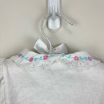 Load image into Gallery viewer, Vintage OshKosh B&#39;gosh Long Sleeve White Blouse 6-9 Months USA
