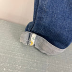 Load image into Gallery viewer, Mini Boden Floral Lined Denim Dungarees 2-3
