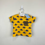 Load image into Gallery viewer, JoJo Maman Bebe Stegosaurus Print T-Shirt 6-12 Months NWT
