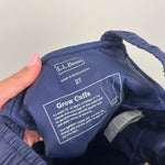 Load image into Gallery viewer, L.L. Bean Kids Navy Blue Cold Buster Snow Bib Overalls 2T
