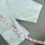 Load image into Gallery viewer, Vintage Green Blue Ruffle Jumpsuit 3-6 Months
