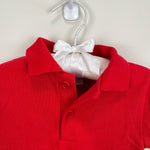 Load image into Gallery viewer, Vintage OshKosh B&#39;gosh Red Smiley Polo Shirt 12 Months USA
