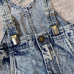 Load image into Gallery viewer, Vintage OshKosh B'gosh Acid Wash Suspender Overalls 4T USA
