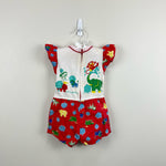 Load image into Gallery viewer, Vintage Bragabouts Sarfari Romper 18 Months
