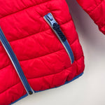 Load image into Gallery viewer, Mini Boden Kids' Pack Away Padded Jacket Rockabilly Red 6-7
