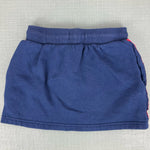 Load image into Gallery viewer, Mini Boden Cozy Navy Blue Rainbow Skirt 5-6
