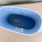 Load image into Gallery viewer, Hunter Big Kids Grace Waterproof Rain Boots Light Blue 4 NWT
