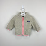 Load image into Gallery viewer, Patagonia Infants' Cozy Toasty Jacket White Wash White 3-6 Months
