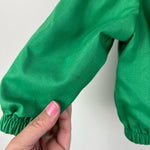 Load image into Gallery viewer, Vintage OshKosh B&#39;gosh Green Hooded Windbreaker 12 Months USA
