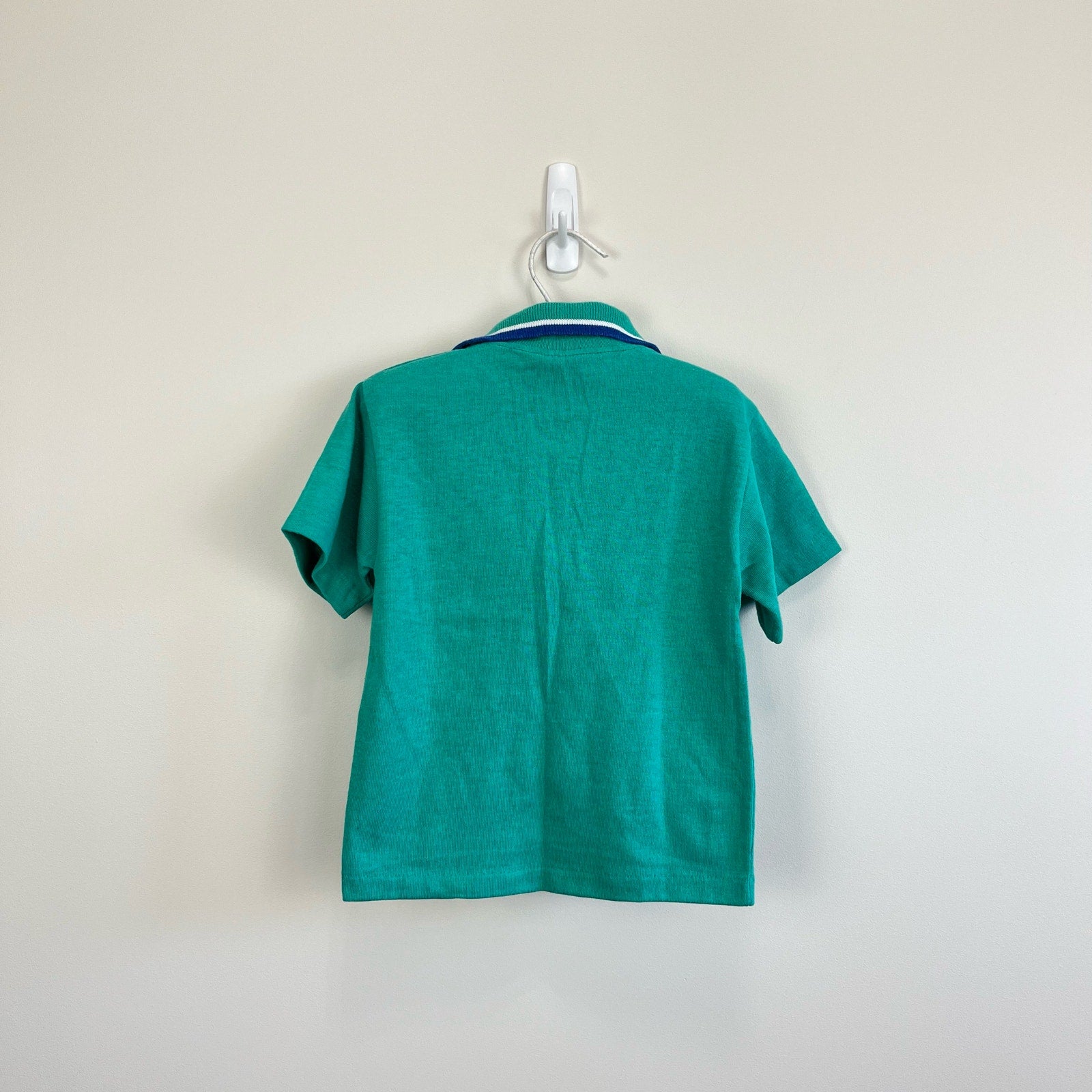 Vintage Alcone Green Polo Shirt 4T USA