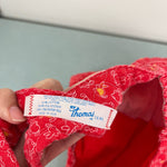 Load image into Gallery viewer, Vintage Thomas Quilted Red Bunny Overalls 18 Months USA
