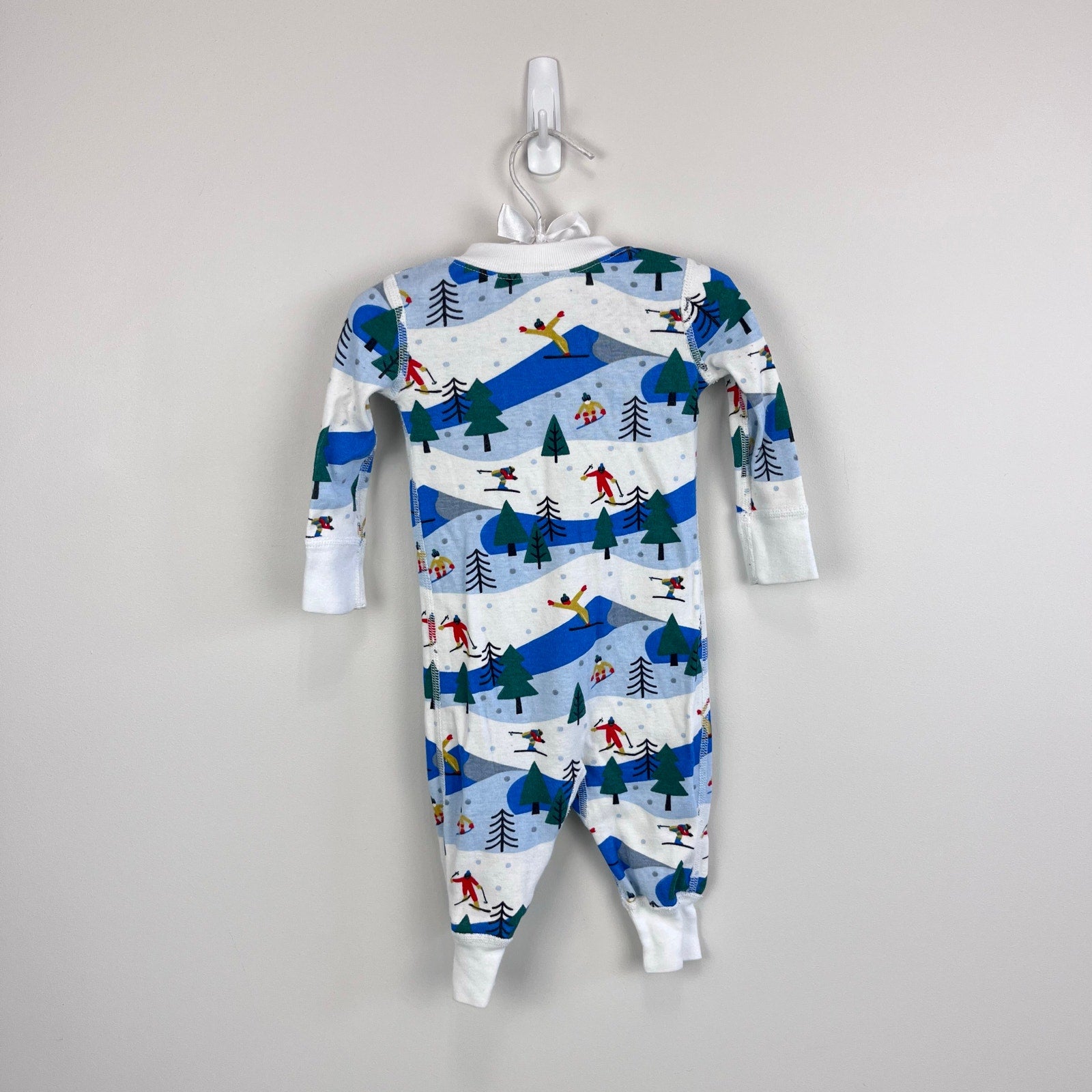 Hanna Andersson Holiday Ski Slope Sleeper 60 cm 3-6 Months