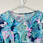 Load image into Gallery viewer, Lilly Pulitzer Girls Stasia Dress Multi Lookin Sharp XL 12-14
