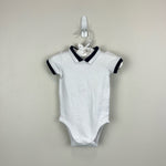 Load image into Gallery viewer, Jacadi Paris Striped Bubble Shortall Romper Set 3 Months
