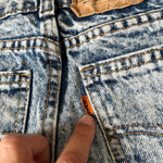 Load image into Gallery viewer, Vintage Levi's Orange Tab Acid Wash Jeans 8 USA
