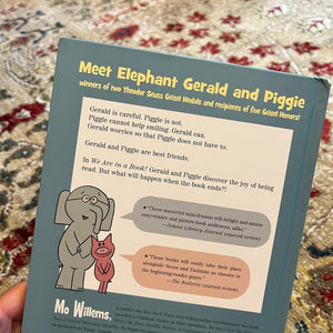 Mo Willems Elephant & Piggie Book We Are in a Book!