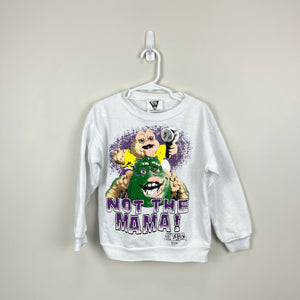 Vintage SSI Not The Mama! Dinosaurs TV Show Kids Sweatshirt 7 USA