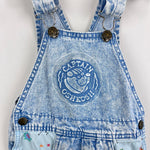 Load image into Gallery viewer, Vintage OshKosh B'gosh Acid Wash Captain OshKosh Shortalls 3T USA
