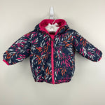 Load image into Gallery viewer, Patagonia Girls Reversible Down Sweater Hoody Jacket 3-6 Months
