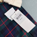 Load image into Gallery viewer, Ralph Lauren Cotton Bodysuit &amp; Plaid Overall Set 6-9 Months NWT
