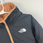 Load image into Gallery viewer, The North Face Boys' Reversible 600 Down Jacket Almond Butter Black XL 14/16
