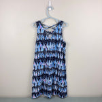 Load image into Gallery viewer, Lilly Pulitzer Girls Mini Kristen Dress Low Tide Navy Sails and Stripes L 8-10
