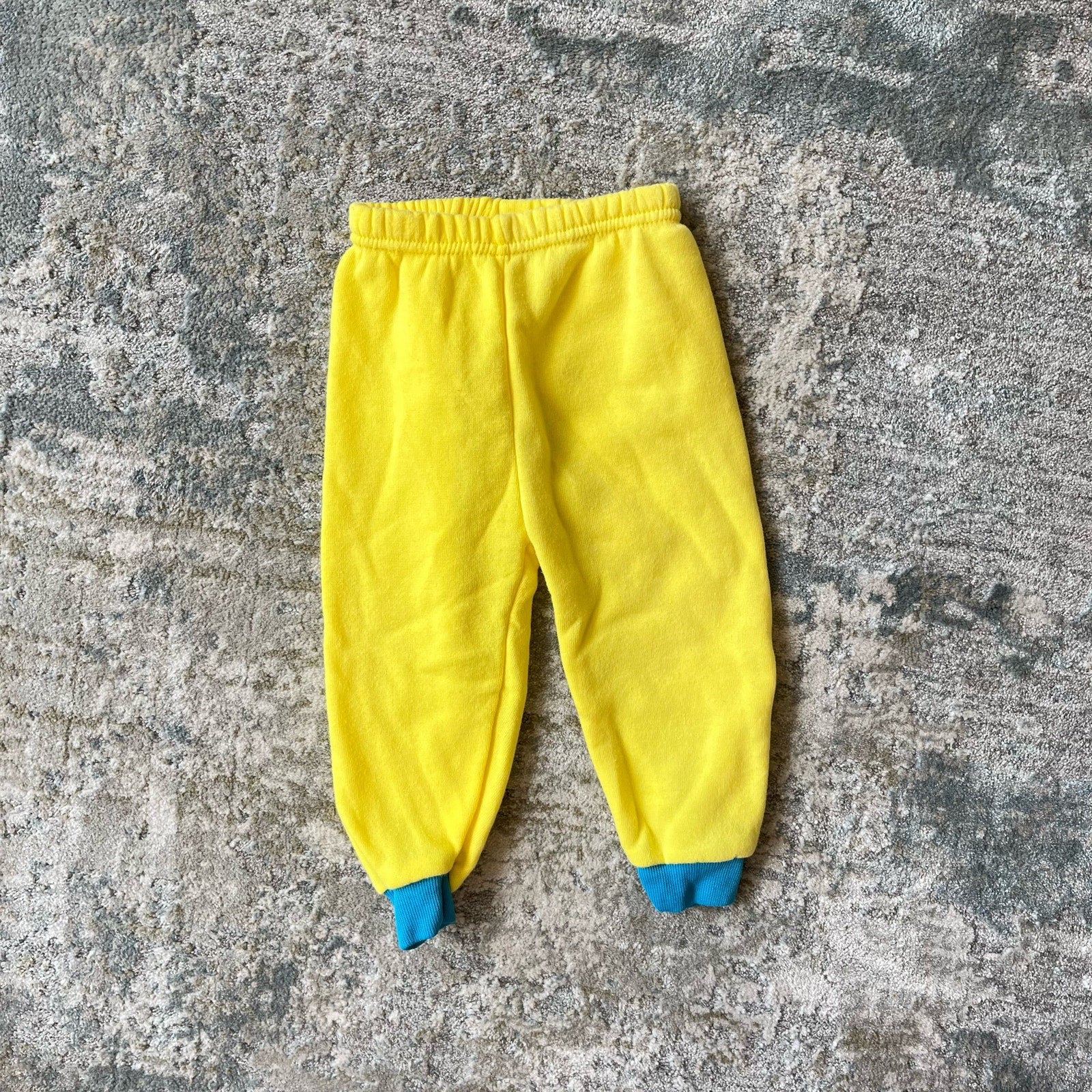 Vintage Tough Cookies Yellow Outer Space Sweatsuit 24 Months