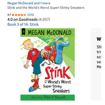 Load image into Gallery viewer, Stink and the World's Worst Super-Stinky Sneakers Chapter Book #3
