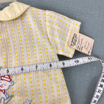 Load image into Gallery viewer, Vintage A Tiny Tots Originals 3 Piece Yellow Layette Set NWT
